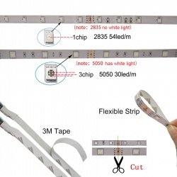 RGB 5050 Flexible Led Strip Lights SMD 12V DC - Image 5