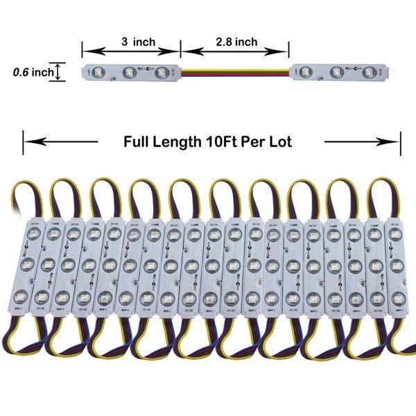 Lens Module With 3 Lights, Each Consisting Of 20 Individual 3LED Modules ,not Shipped On Weekends - Image 8
