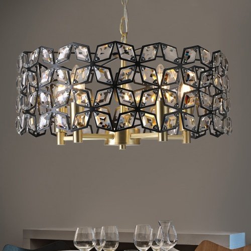 Modern Crystal Chandelier, Suitable For Living Room Round Crystal Lamp Luxury Home Decoration Lamps-Unusable Platform - Temu - Image 10